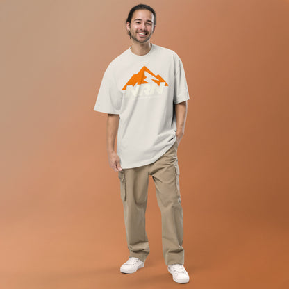 NRN Mountain Oversized faded t-shirt