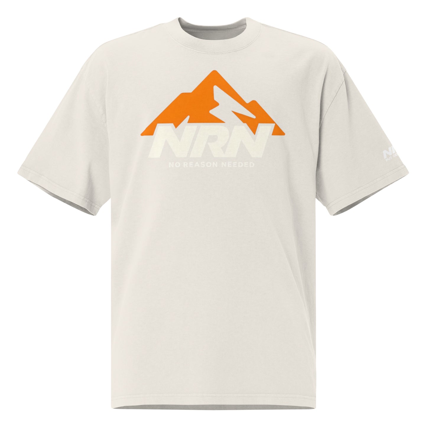 NRN Mountain Oversized faded t-shirt