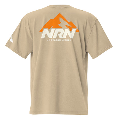 NRN Mountain Oversized faded t-shirt
