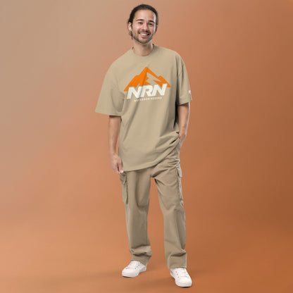 NRN Mountain Oversized faded t-shirt