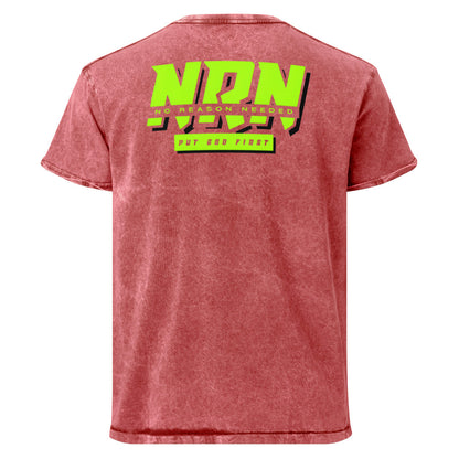 NRN Put God First Denim T-Shirt