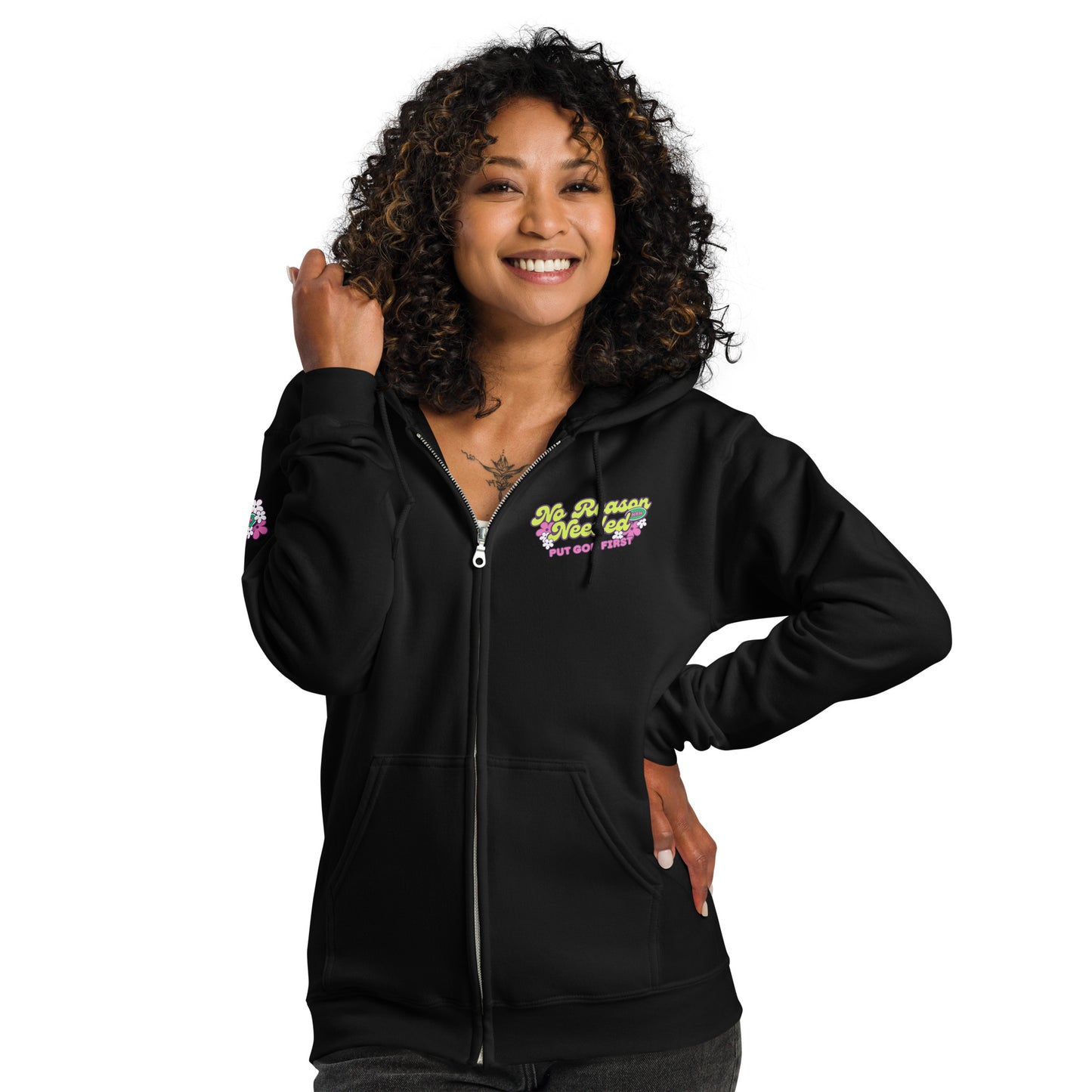 NRN Flowers Women's heavy blend zip hoodie