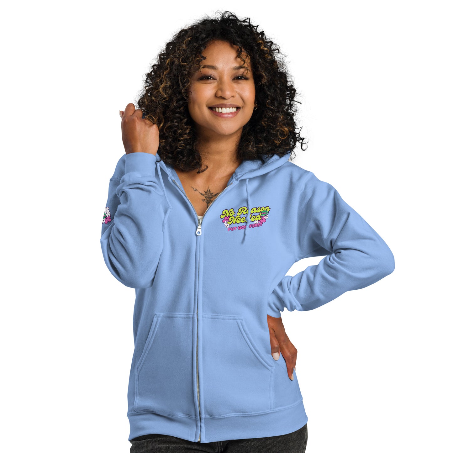 NRN Flowers Women's heavy blend zip hoodie