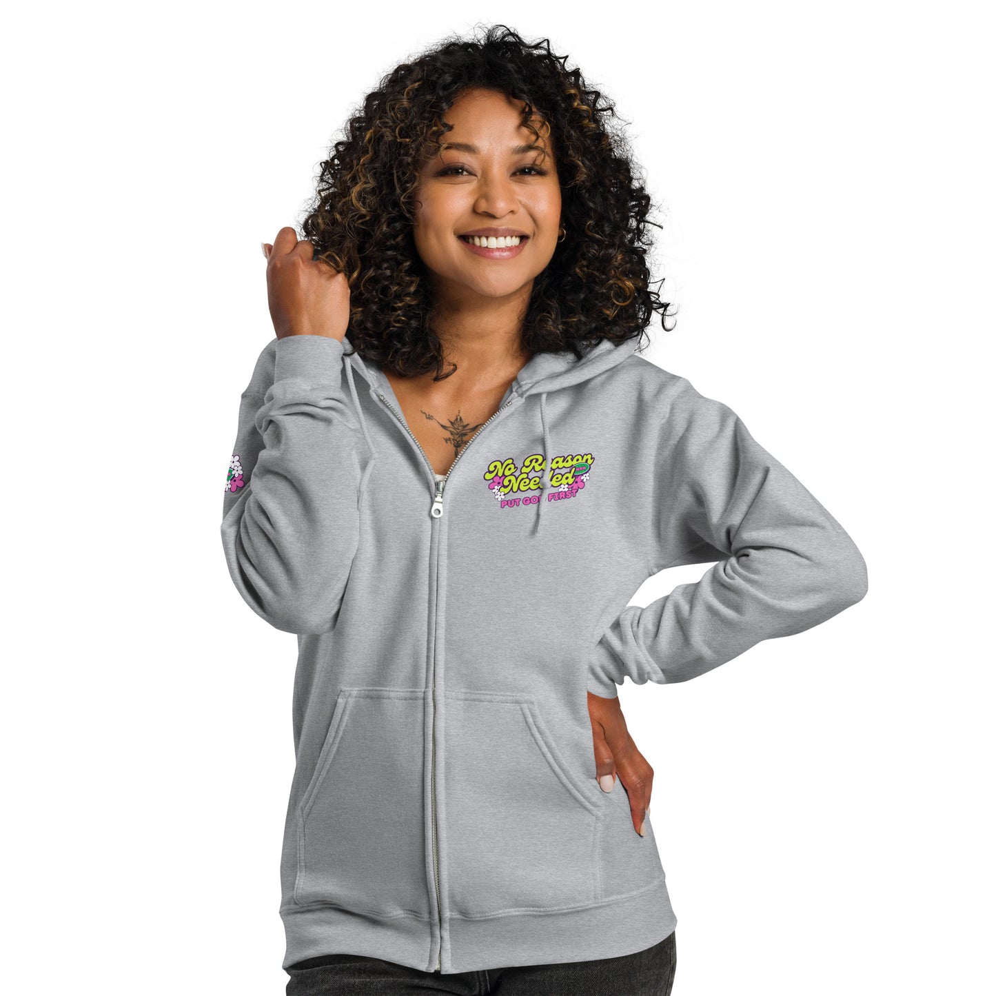 NRN Flowers Women's heavy blend zip hoodie