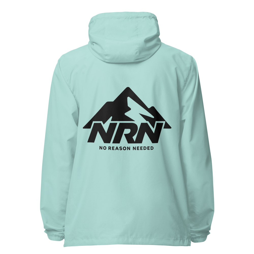 NRN Mountain Unisex lightweight zip up windbreaker