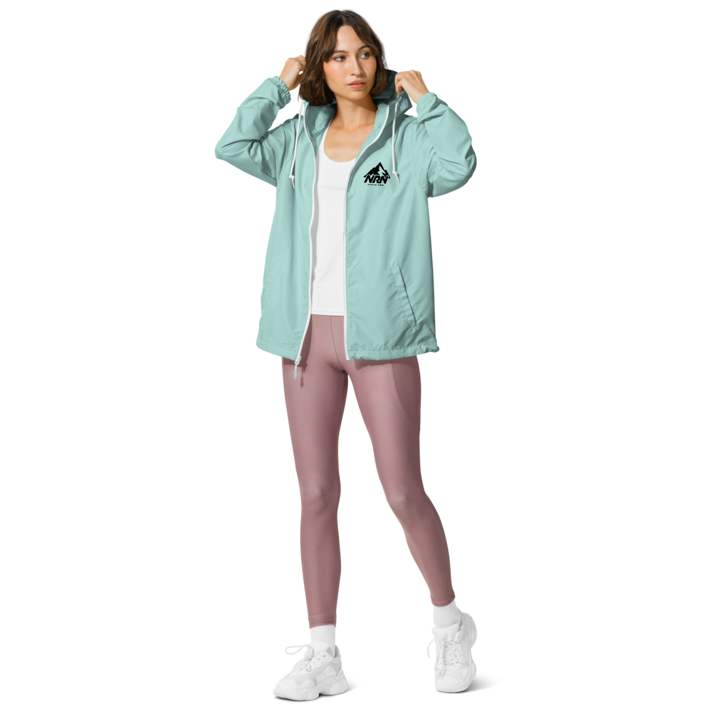 NRN Mountain Unisex lightweight zip up windbreaker