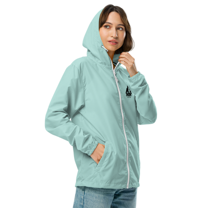 NRN Mountain Unisex lightweight zip up windbreaker