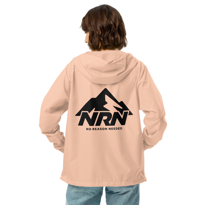 NRN Mountain Unisex lightweight zip up windbreaker