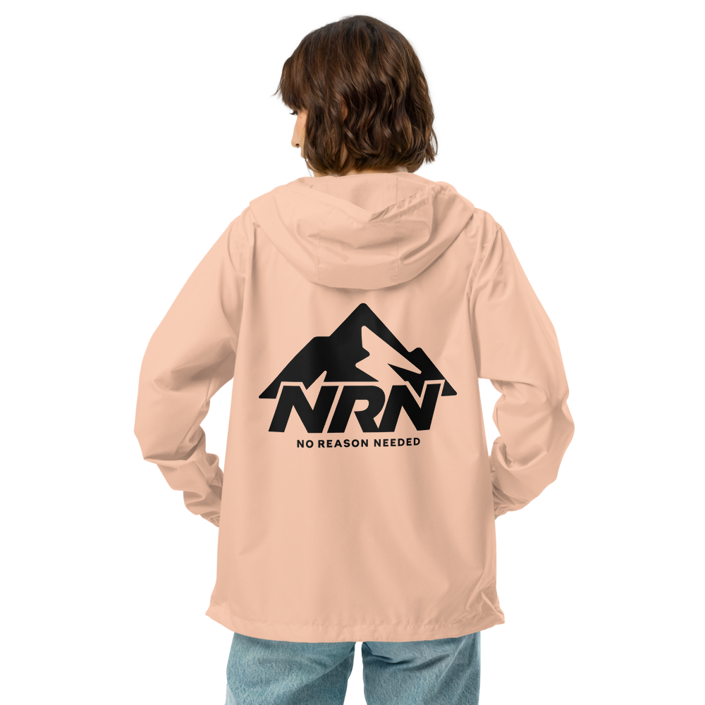 NRN Mountain Unisex lightweight zip up windbreaker