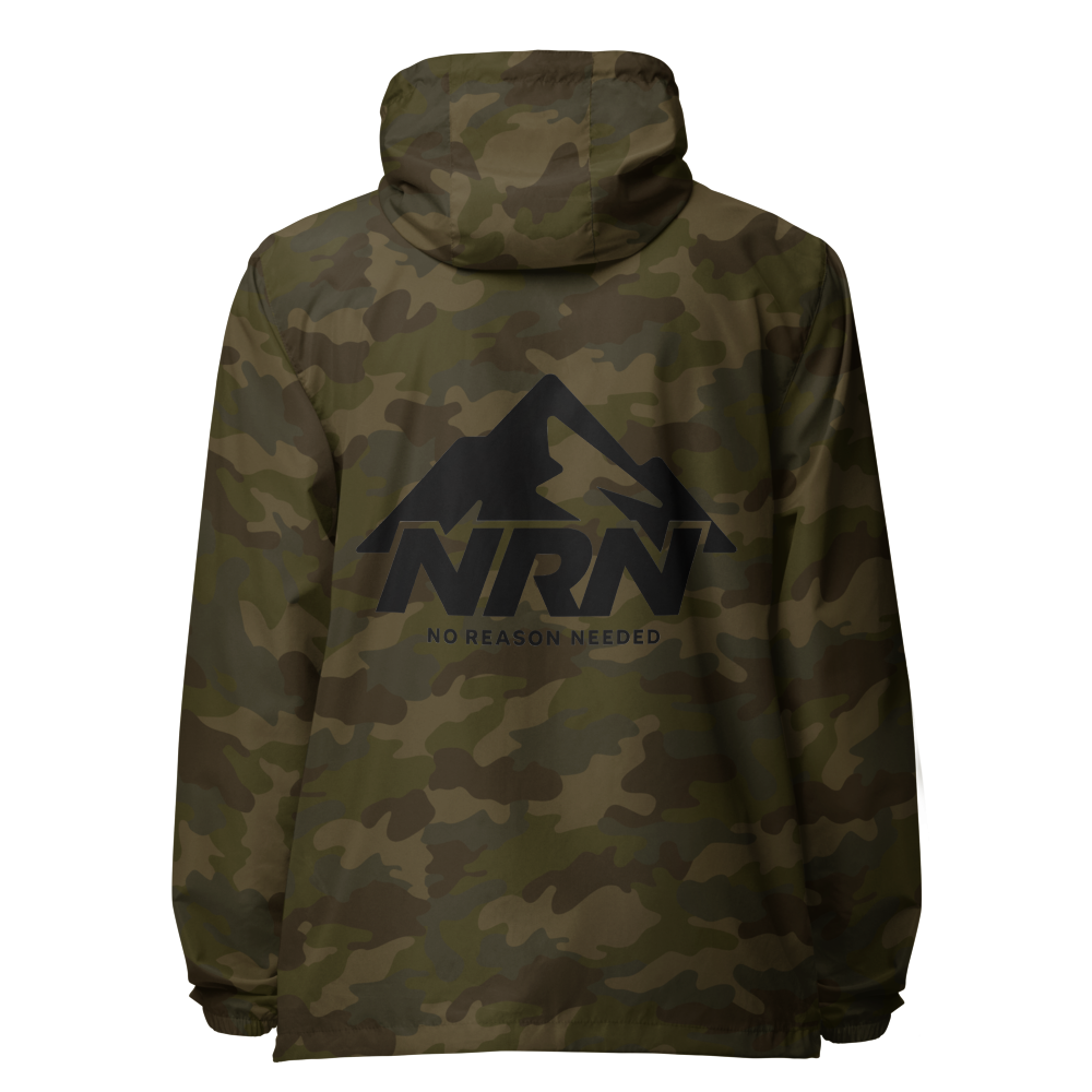 NRN Mountain Unisex lightweight zip up windbreaker
