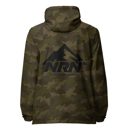 NRN Mountain Unisex lightweight zip up windbreaker
