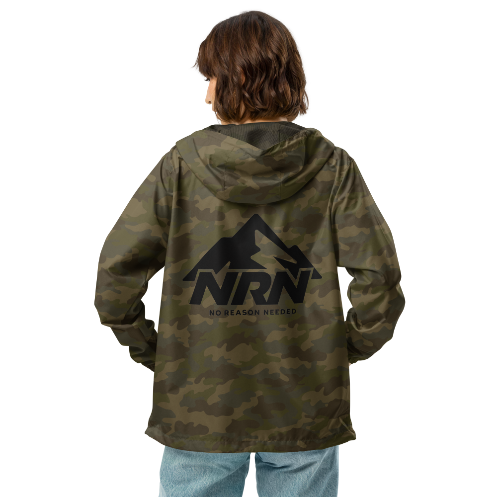 NRN Mountain Unisex lightweight zip up windbreaker