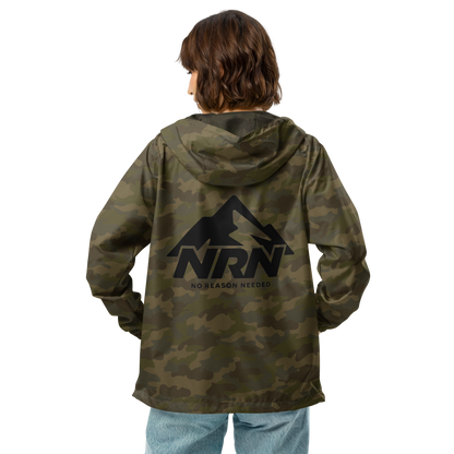 NRN Mountain Unisex lightweight zip up windbreaker