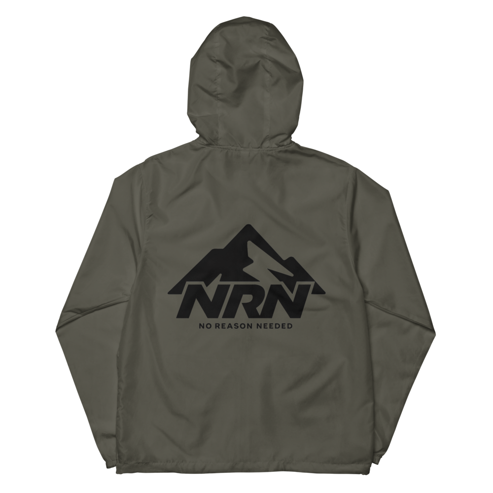 NRN Mountain Unisex lightweight zip up windbreaker