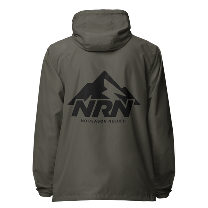 NRN Mountain Unisex lightweight zip up windbreaker