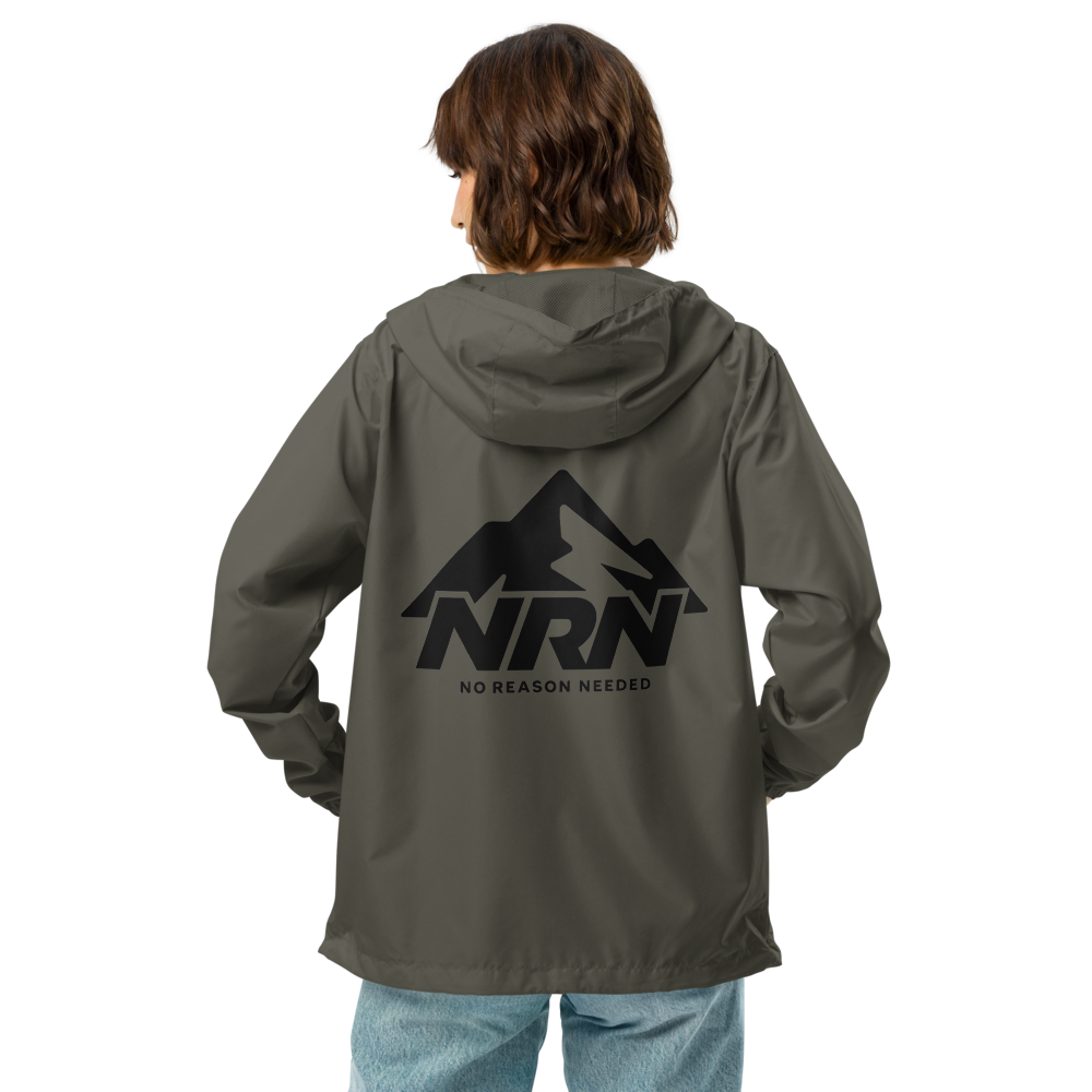 NRN Mountain Unisex lightweight zip up windbreaker