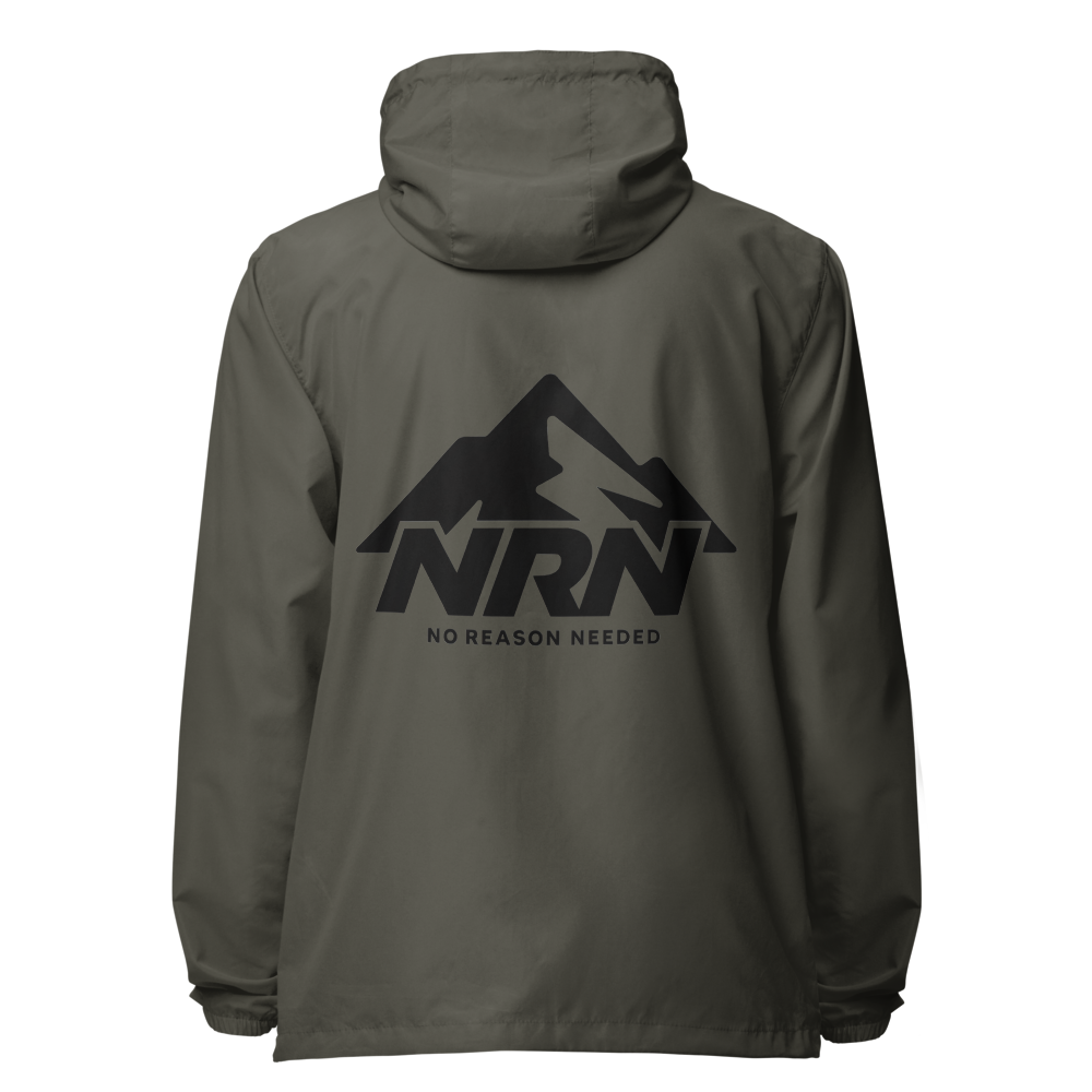 NRN Mountain Unisex lightweight zip up windbreaker