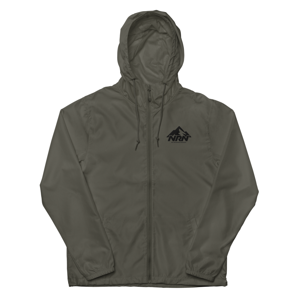 NRN Mountain Unisex lightweight zip up windbreaker