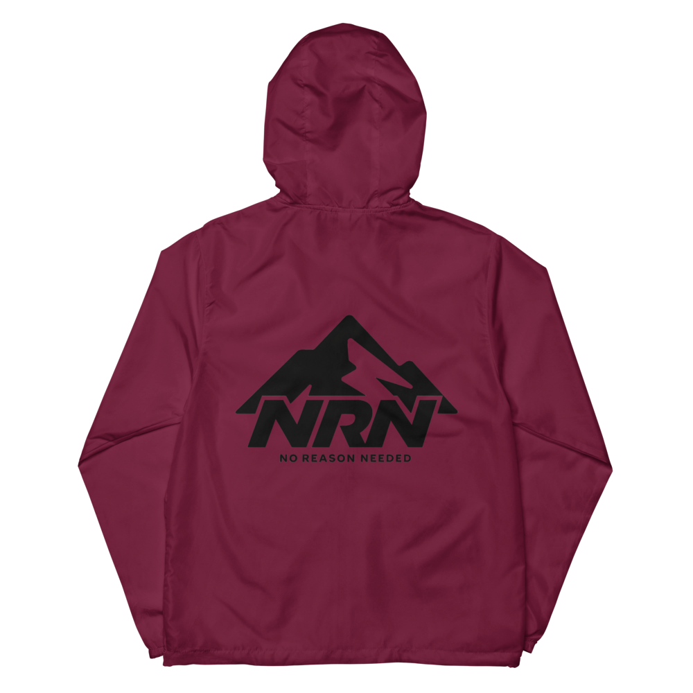 NRN Mountain Unisex lightweight zip up windbreaker