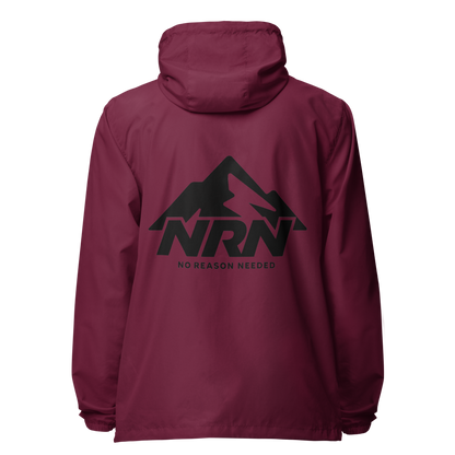 NRN Mountain Unisex lightweight zip up windbreaker