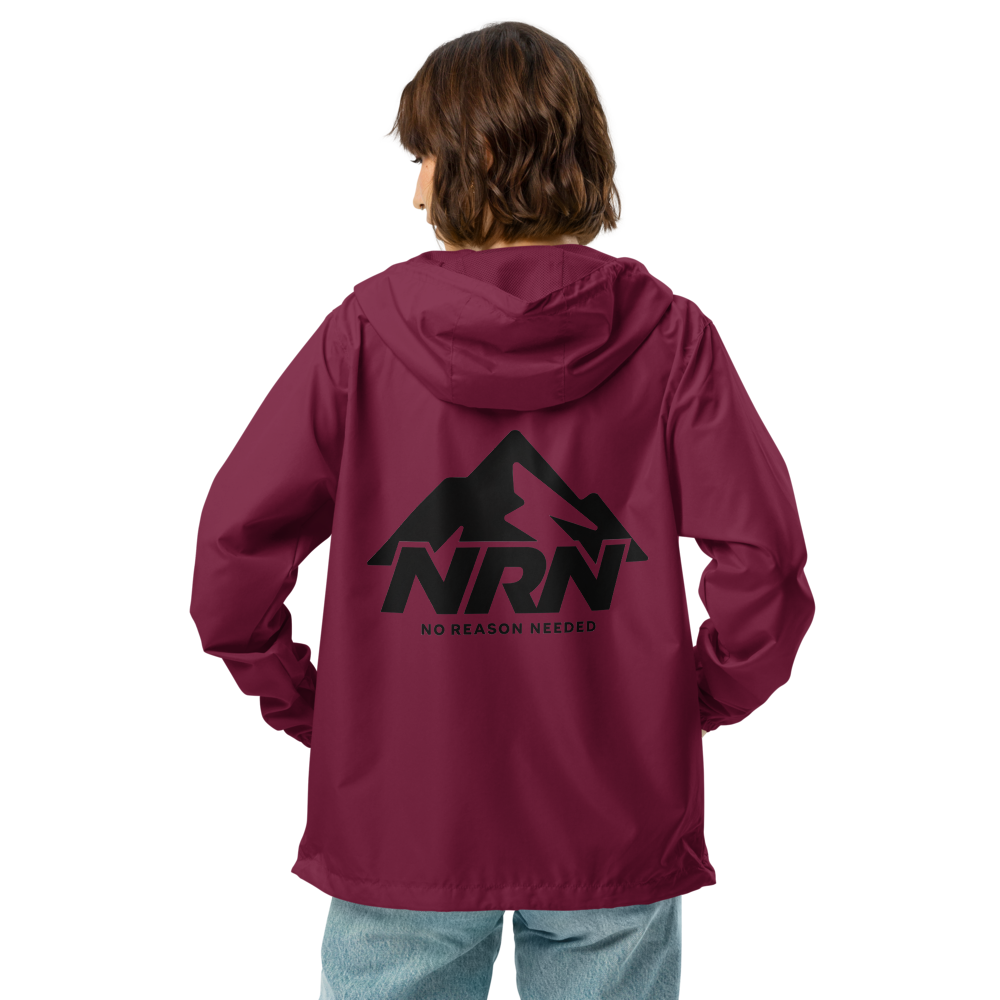 NRN Mountain Unisex lightweight zip up windbreaker
