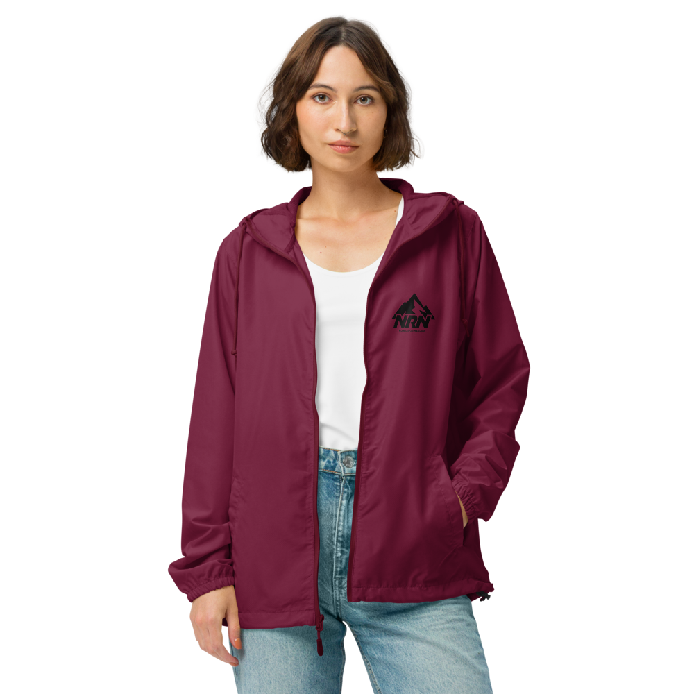 NRN Mountain Unisex lightweight zip up windbreaker