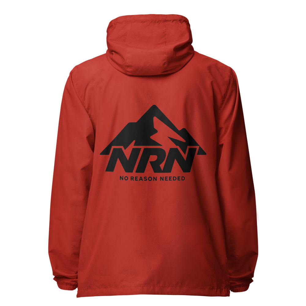 NRN Mountain Unisex lightweight zip up windbreaker