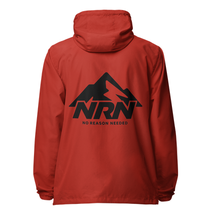 NRN Mountain Unisex lightweight zip up windbreaker