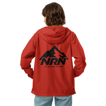 NRN Mountain Unisex lightweight zip up windbreaker