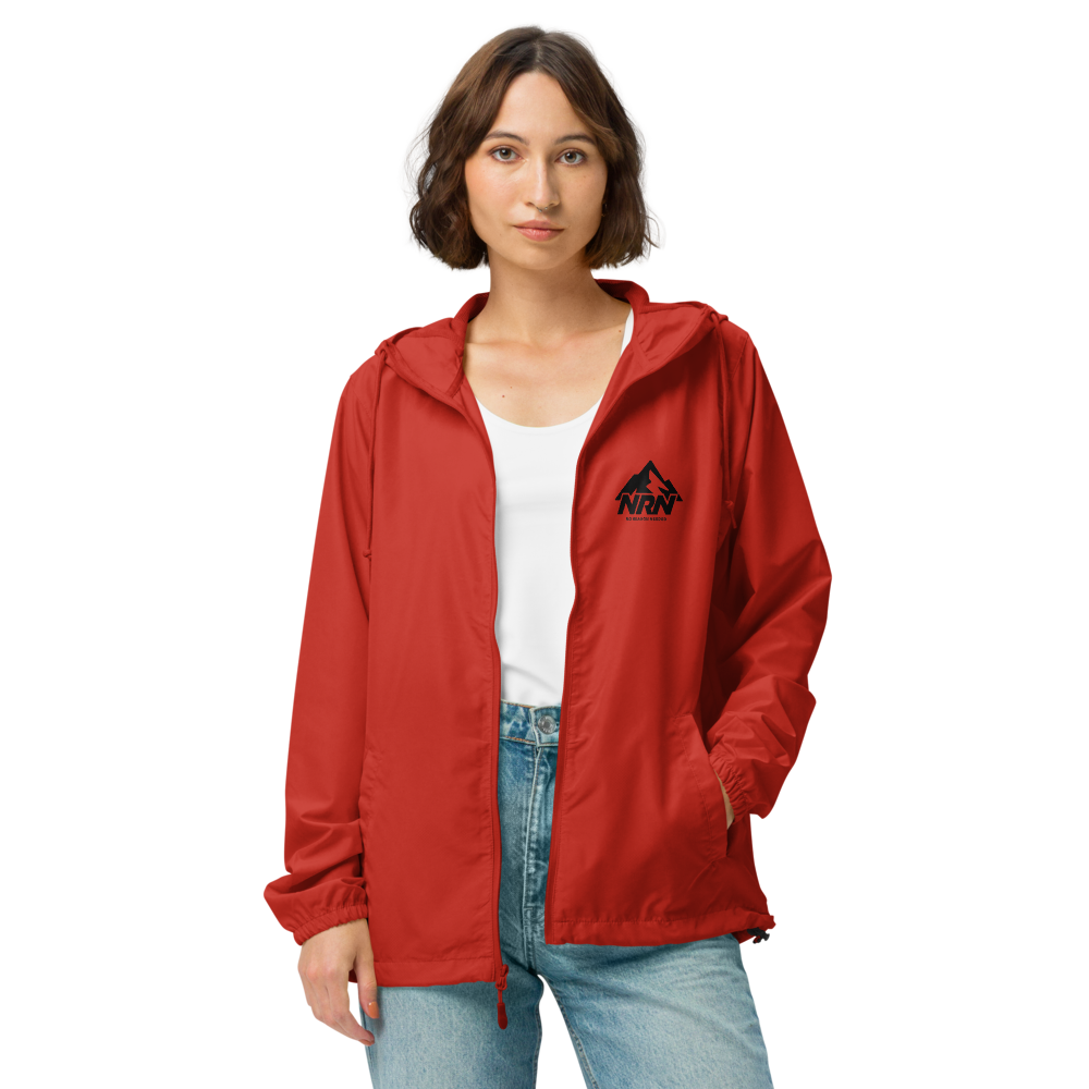 NRN Mountain Unisex lightweight zip up windbreaker