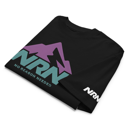 NRN Mountain Unisex Organic Oversized High Neck T-Shirt | Stanley/Stella SATU020