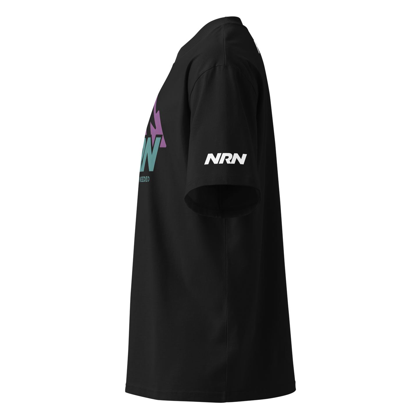 NRN Mountain Unisex Organic Oversized High Neck T-Shirt | Stanley/Stella SATU020