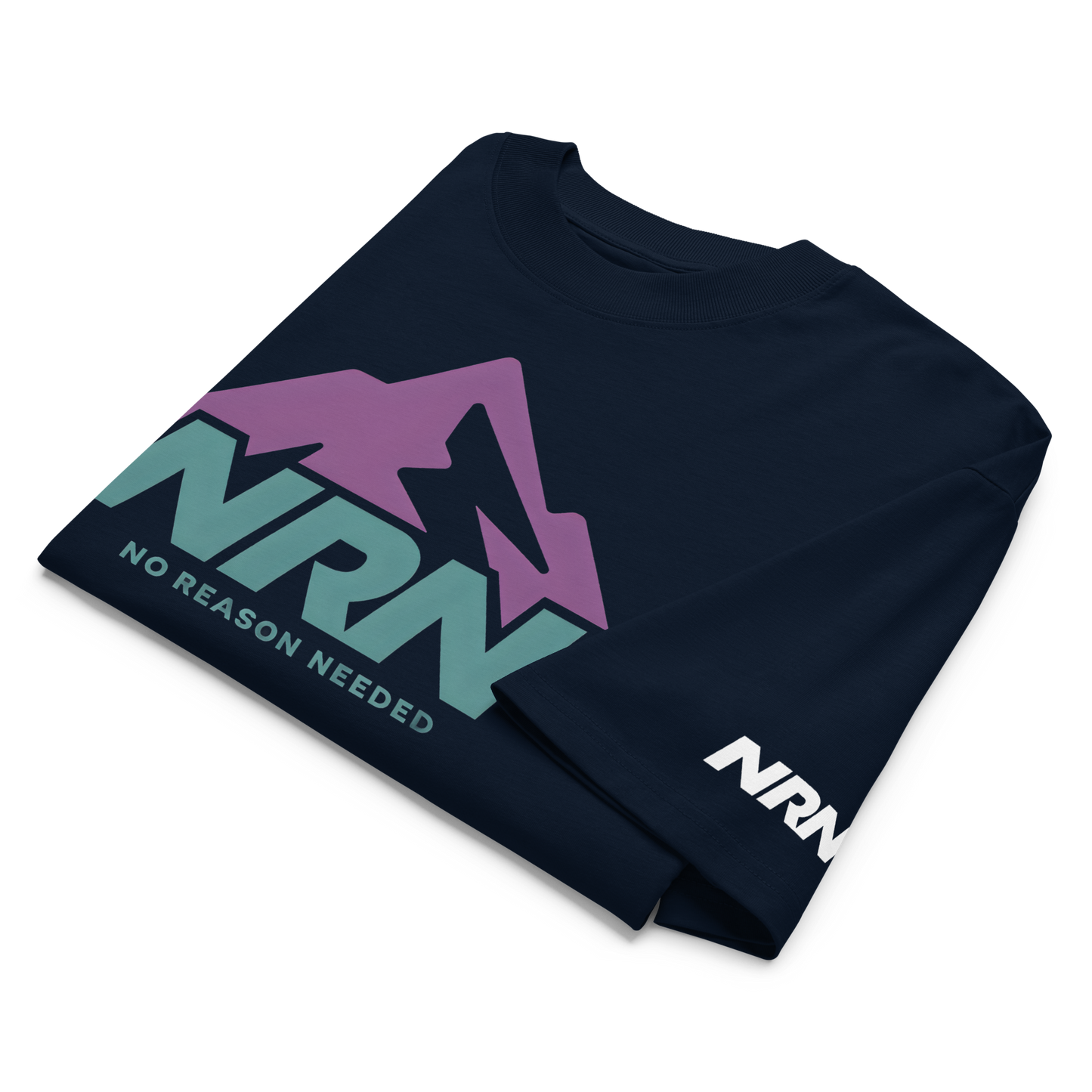 NRN Mountain Unisex Organic Oversized High Neck T-Shirt | Stanley/Stella SATU020