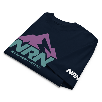 NRN Mountain Unisex Organic Oversized High Neck T-Shirt | Stanley/Stella SATU020