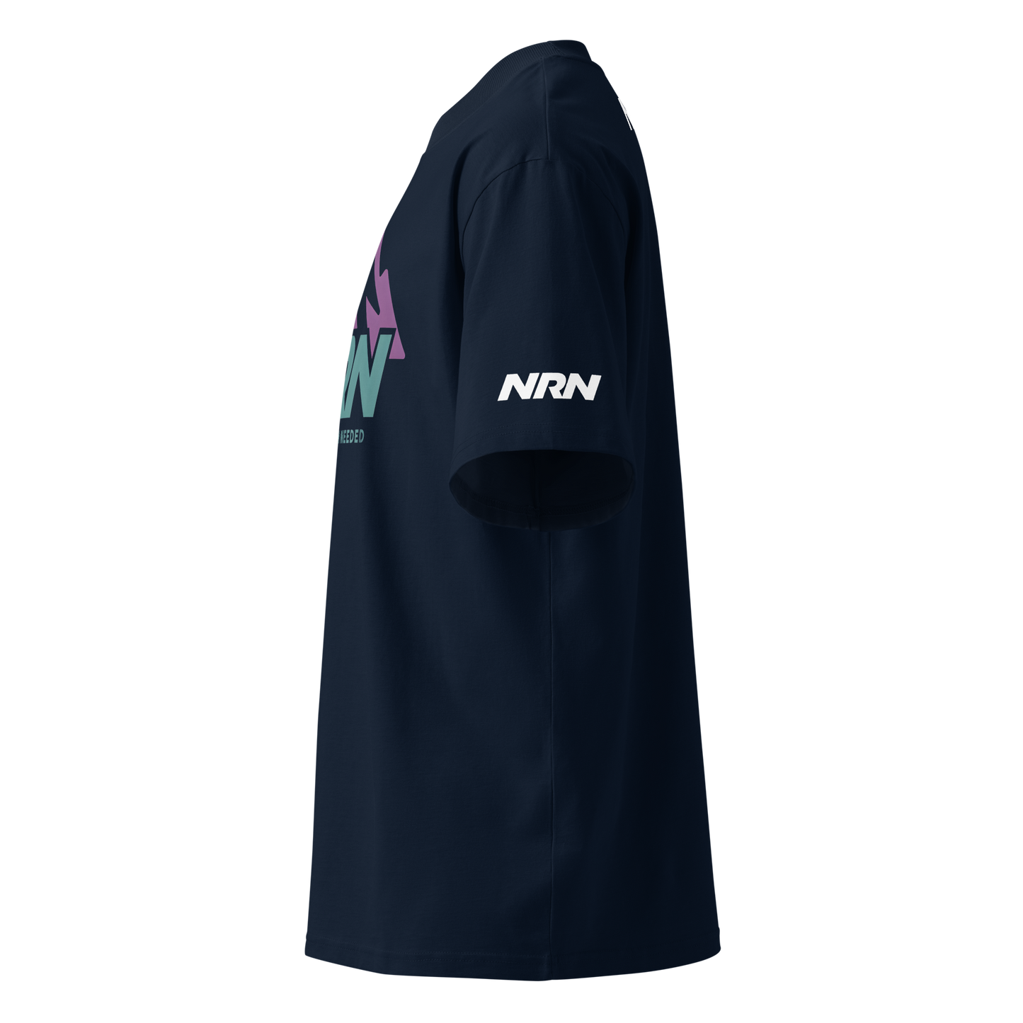 NRN Mountain Unisex Organic Oversized High Neck T-Shirt | Stanley/Stella SATU020