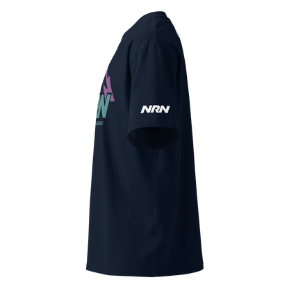 NRN Mountain Unisex Organic Oversized High Neck T-Shirt | Stanley/Stella SATU020