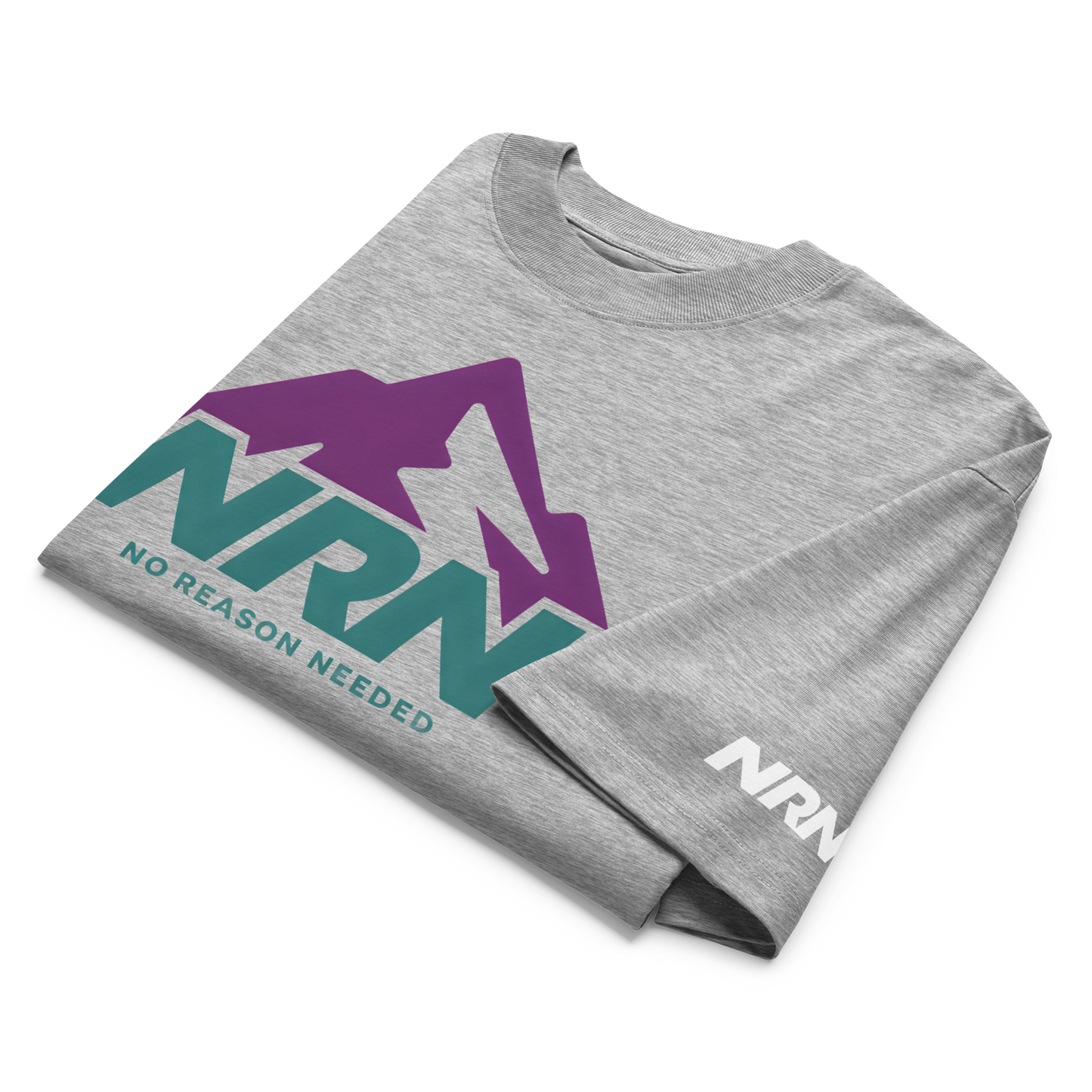 NRN Mountain Unisex Organic Oversized High Neck T-Shirt | Stanley/Stella SATU020