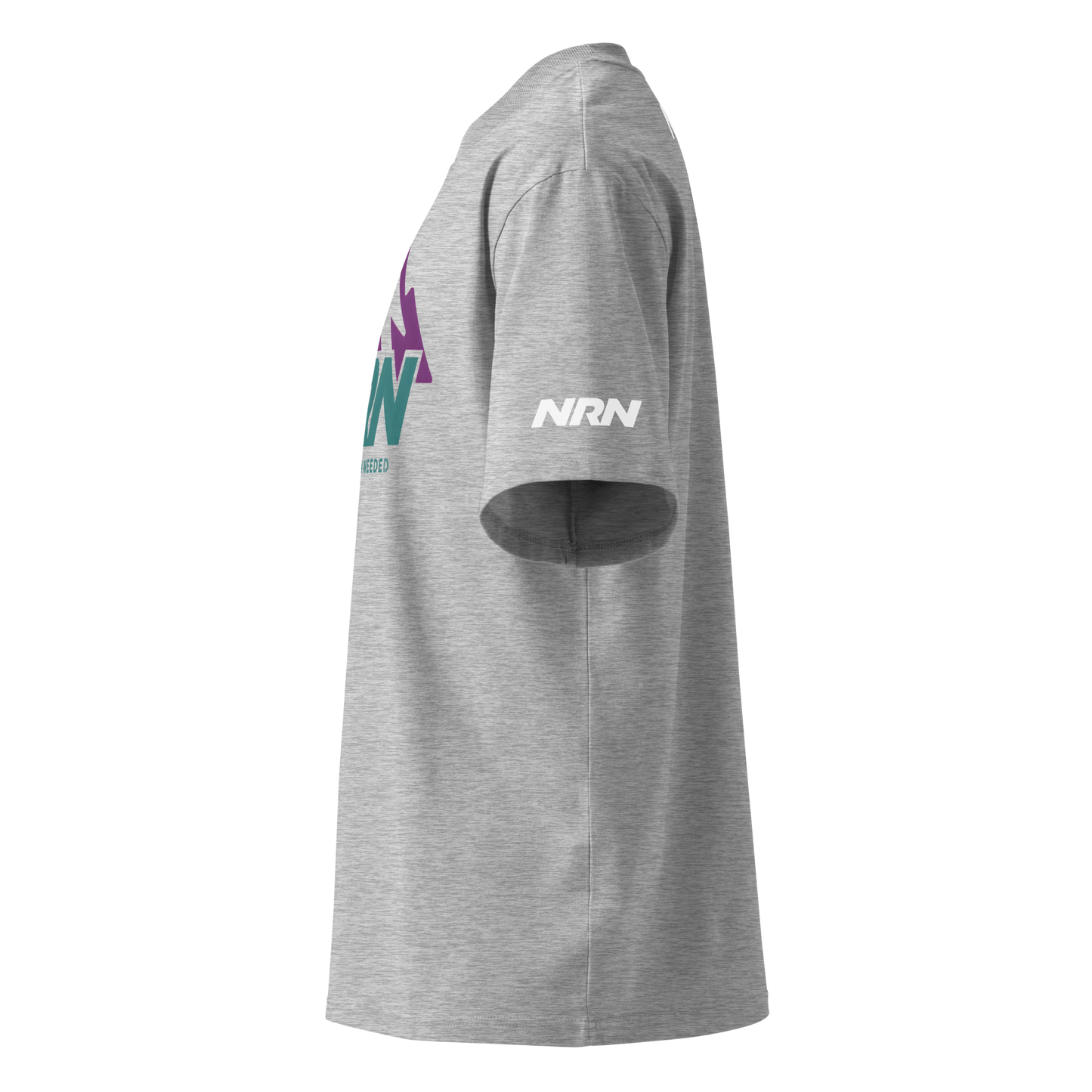 NRN Mountain Unisex Organic Oversized High Neck T-Shirt | Stanley/Stella SATU020