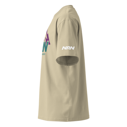 NRN Mountain Unisex Organic Oversized High Neck T-Shirt | Stanley/Stella SATU020