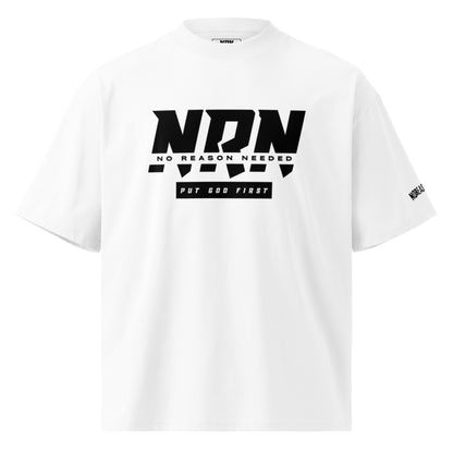 NRN Unisex organic oversized high neck t-shirt