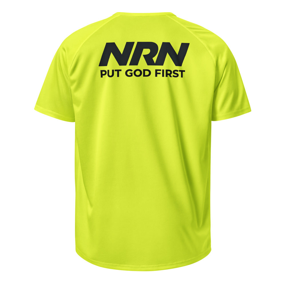 NRN Put God First Unisex sports jersey