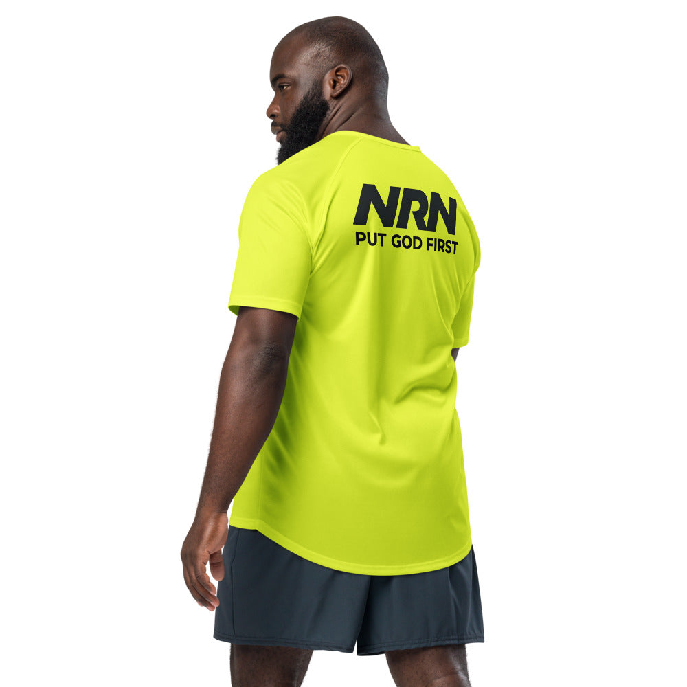 NRN Put God First Unisex sports jersey