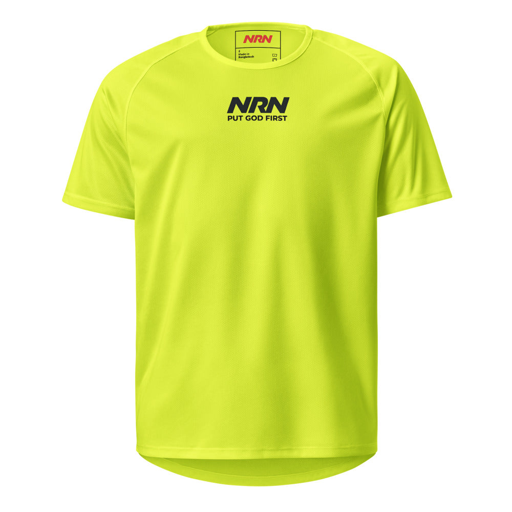 NRN Put God First Unisex sports jersey