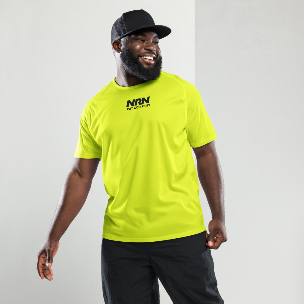NRN Put God First Unisex sports jersey