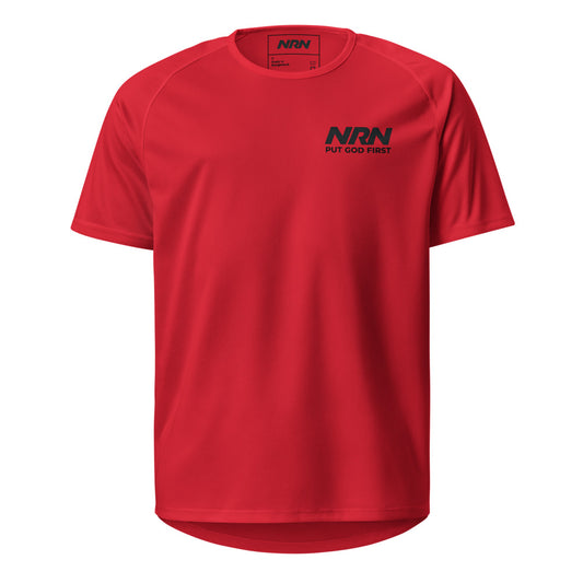 NRN Put God First Unisex sports jersey