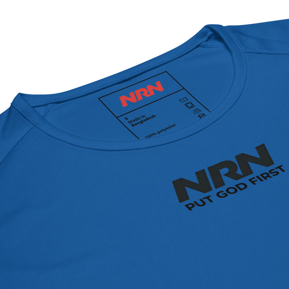 NRN Put God First Unisex sports jersey