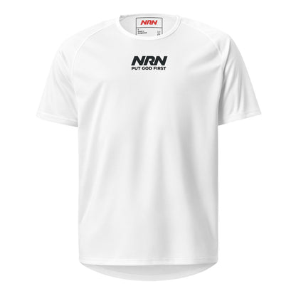 NRN Put God First Unisex sports jersey