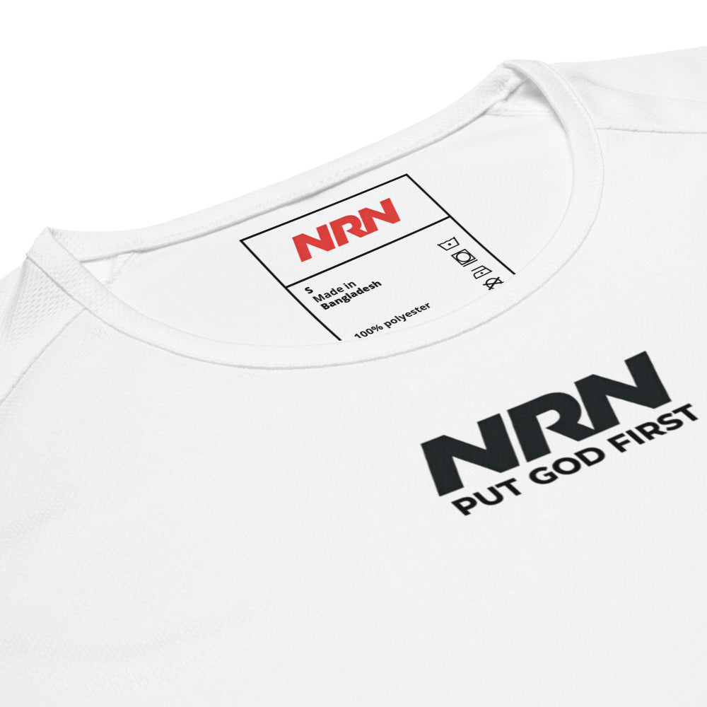 NRN Put God First Unisex sports jersey