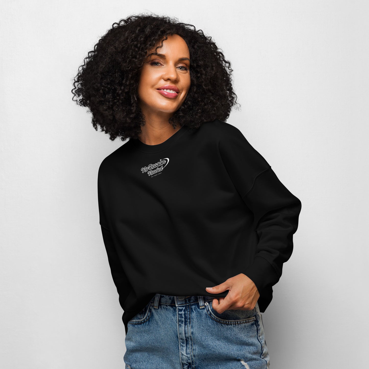Women’s organic crew neck sweatshirt