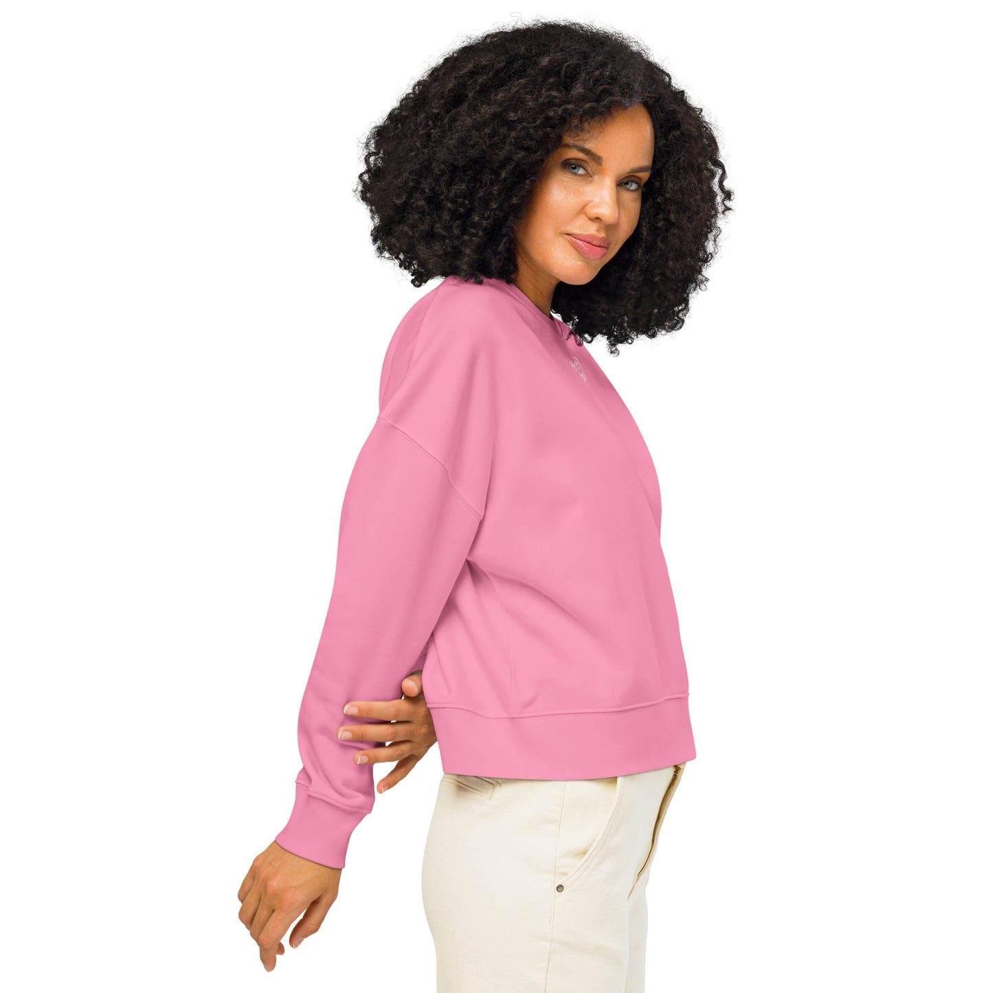 Women’s organic crew neck sweatshirt